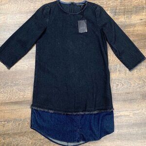 New ZARA Denim Shift Dress